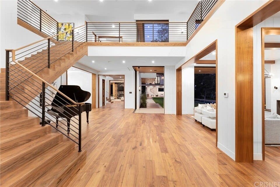 American Walnut Natural - European Oak Modern Engineered Wood Flooring — Lux Wood Floors